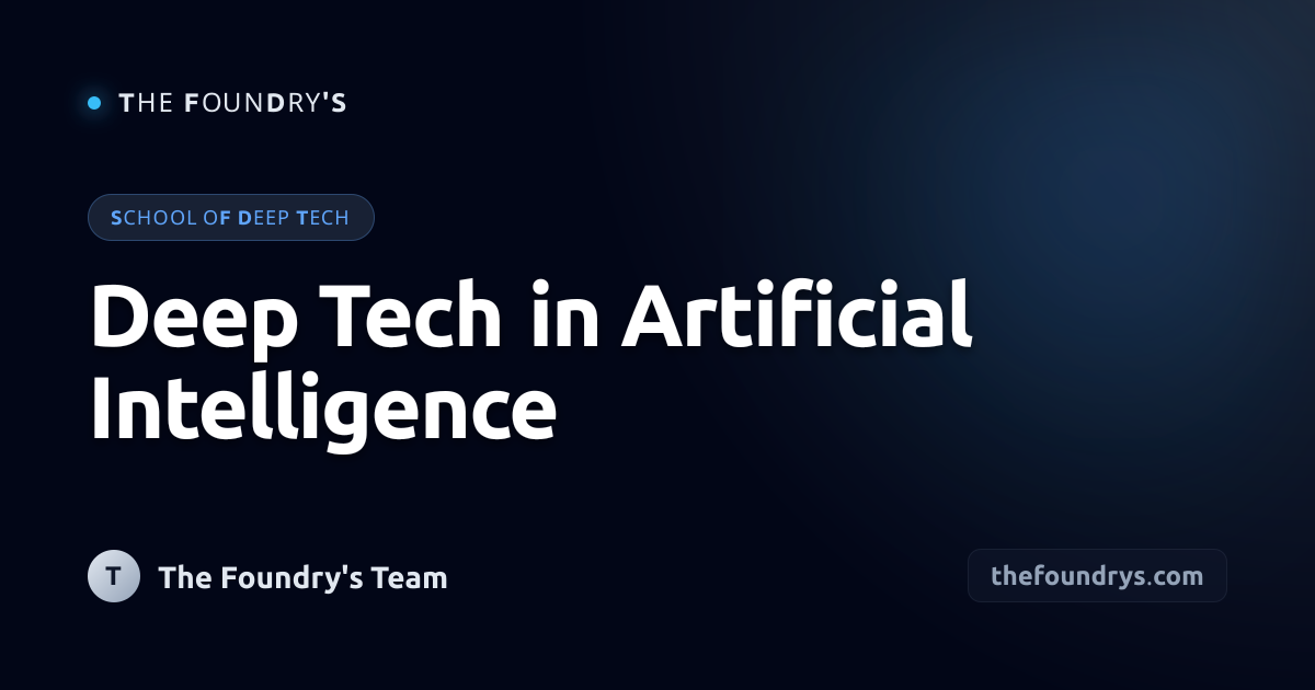Bachelors of Artificial Intelligence | The Foundrys | The Foundrys